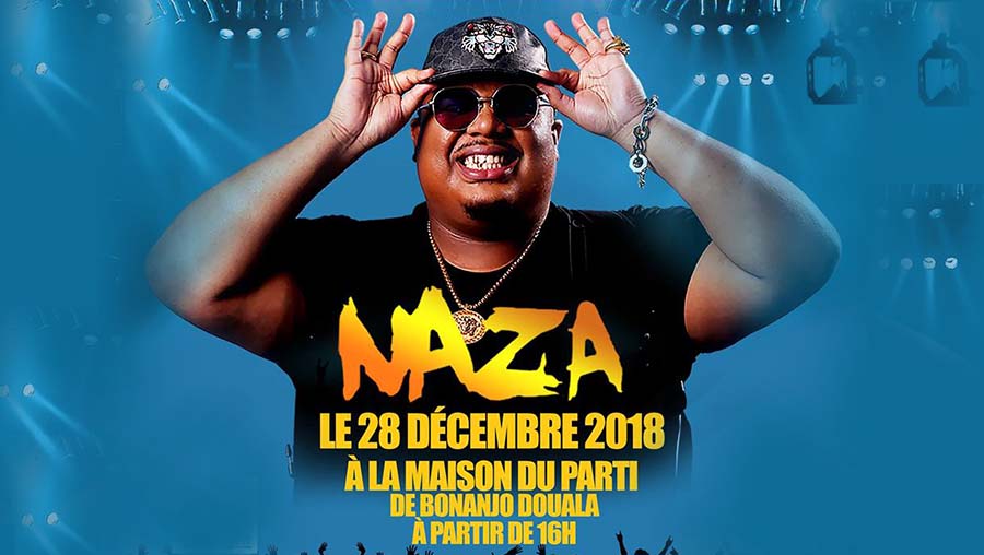 NAZA EN CONCERT AU CAMEROUN LE 28 DECEMBRE 2018