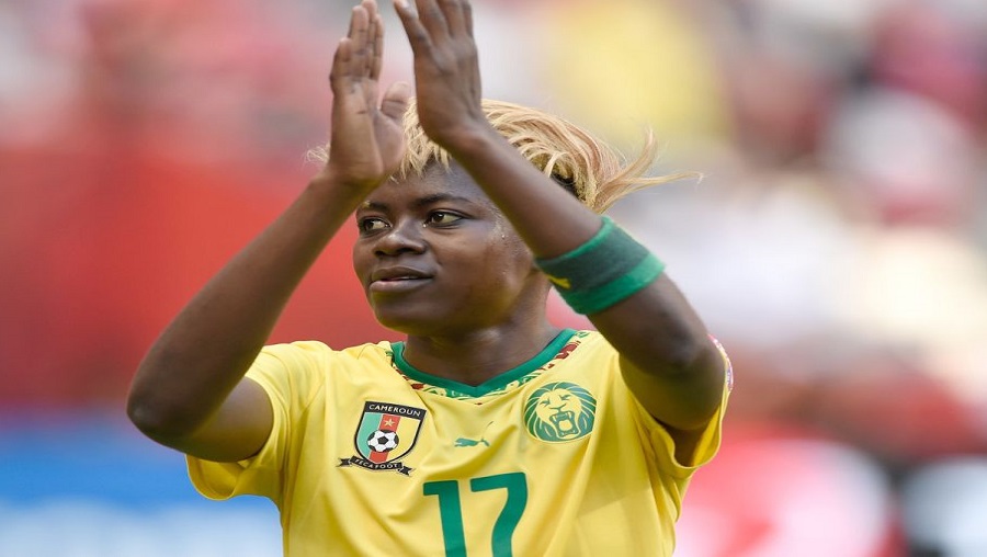 Gaelle Enganamouit ouvre la première académie de football féminine du Cameroun