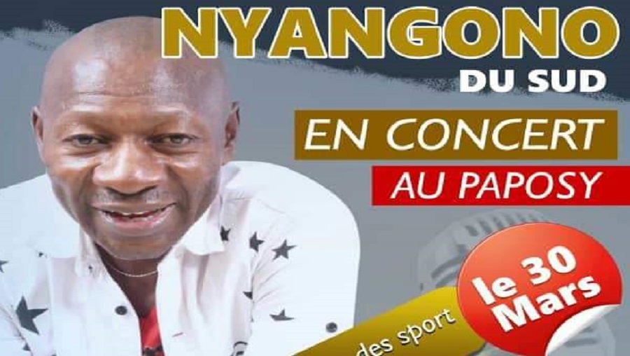 Nyangono du Sud au Palais des sports ce 30 mars