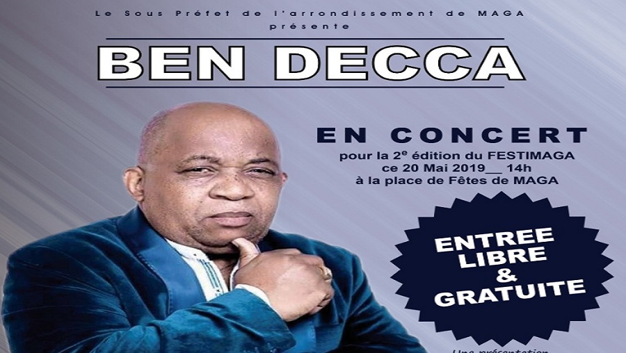 Ben Decca en concert gratuit à l’extrême-Nord