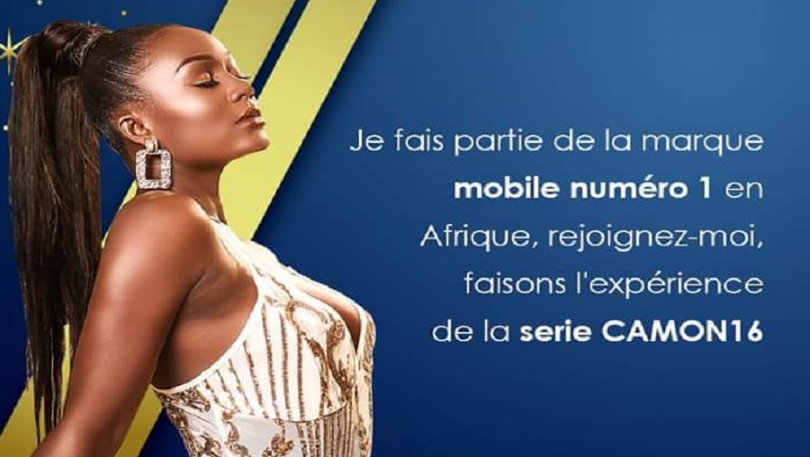 Muriel Blanche, brand ambassador de Tecno: les internautes disent non