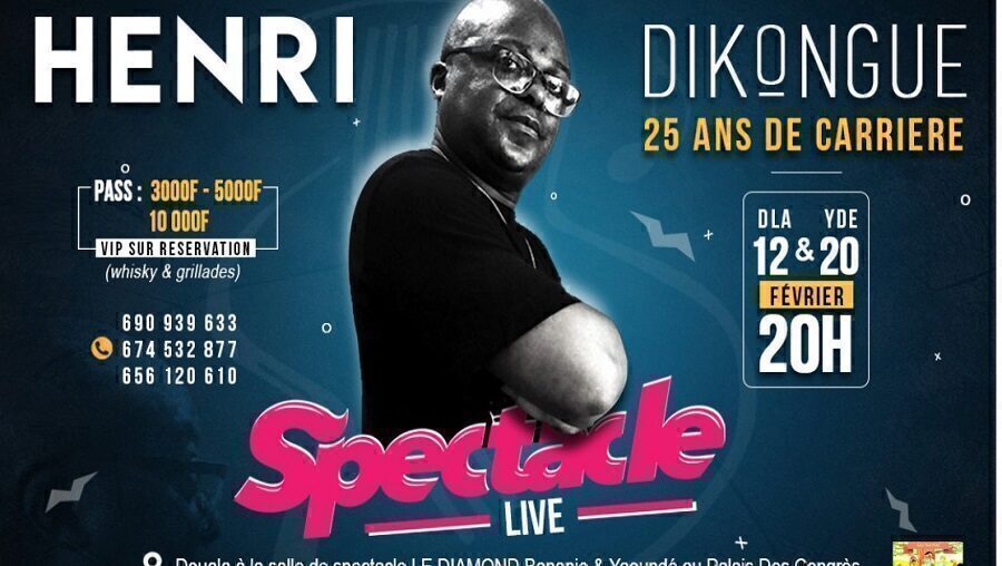 Henri Dikongue en spectacle live pour ses 25 ans de carrière