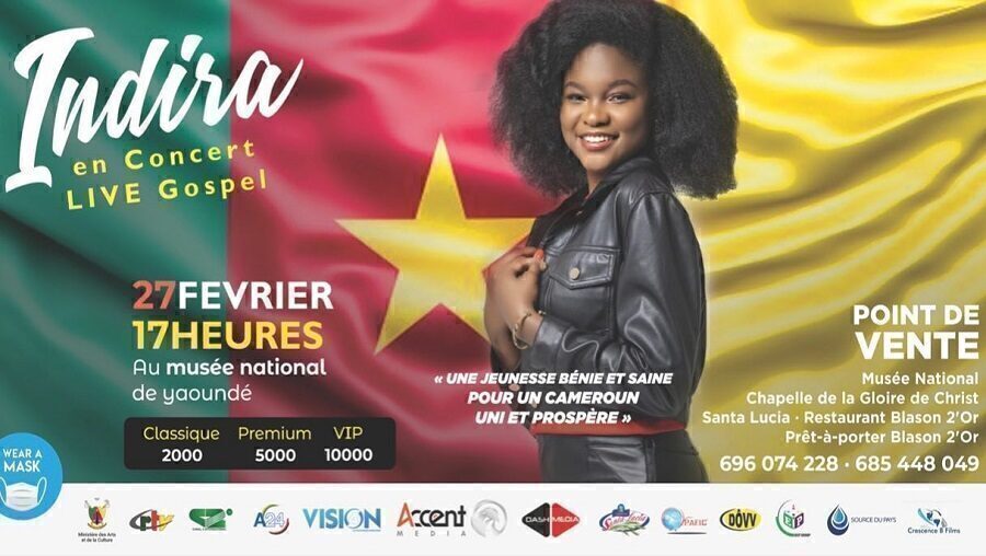 Indira pour la première fois en concert live ce 27 février