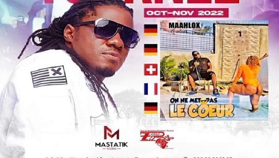 Maahlox le vibeur annonce sa tournée Européenne