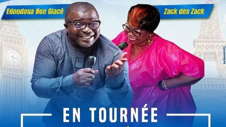 Humour: Edoudoua non glacé et Zackougla en tournée européenne