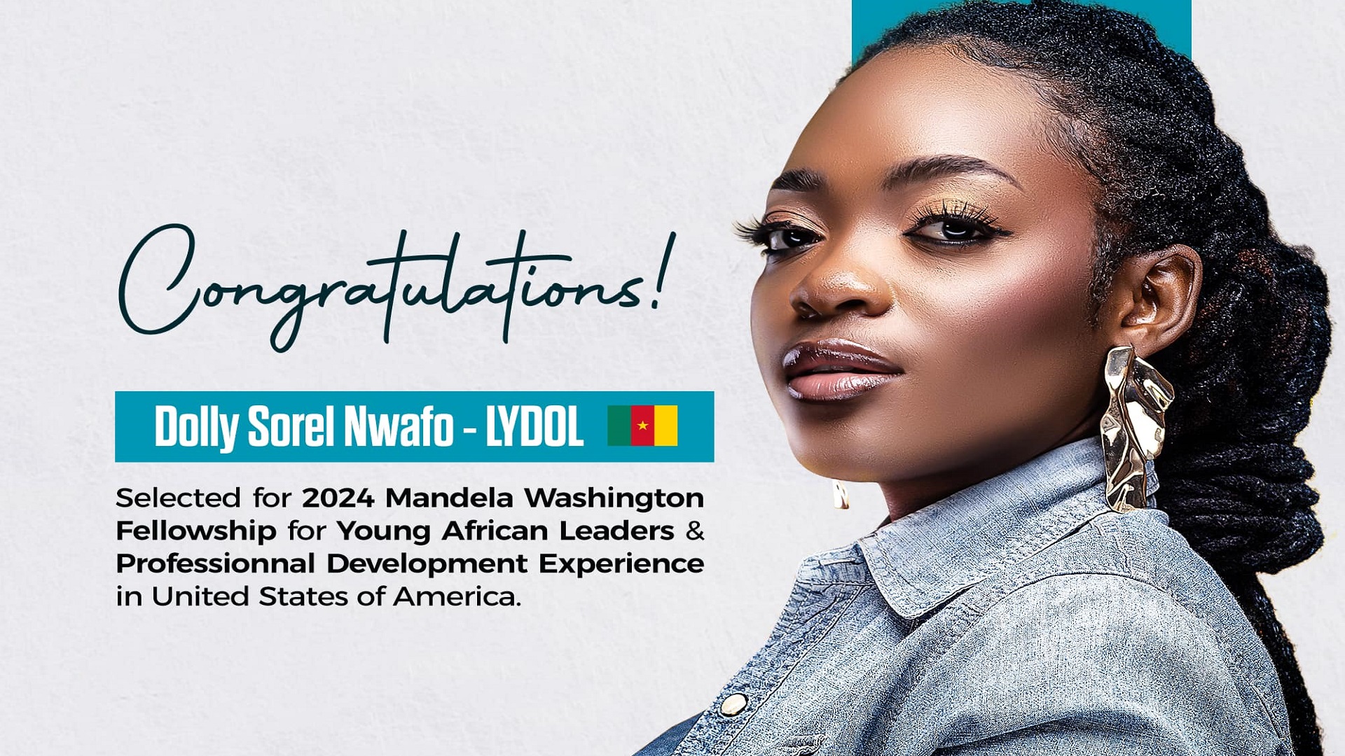 Lydol aux États-Unis pour la « Mandela Washington Fellowship » 2024