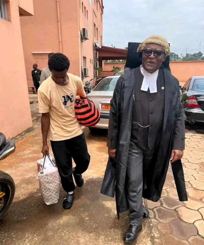 Le Tiktokeur Junior Ngombe est libre