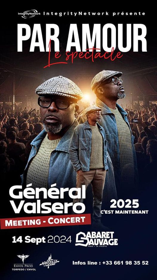 Général Valsero organise un concert à Paris pour préparer 2025