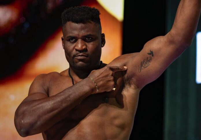 Combat Ngannou VS Ferreira: le camerounais dédie sa victoire à son fils disparu