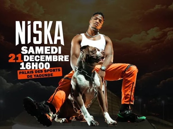 Niska en concert à Yaoundé le 21 décembre