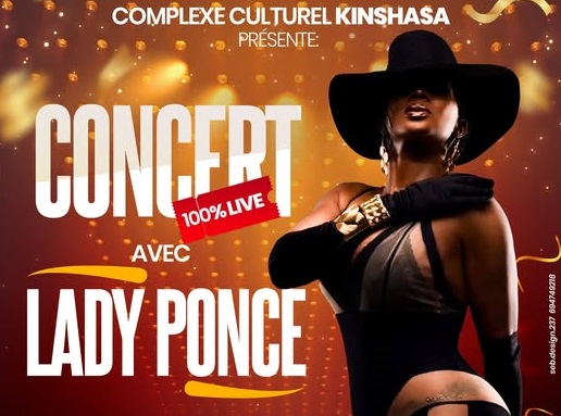 Lady Ponce en concert live ce mercredi 05 mars 2025