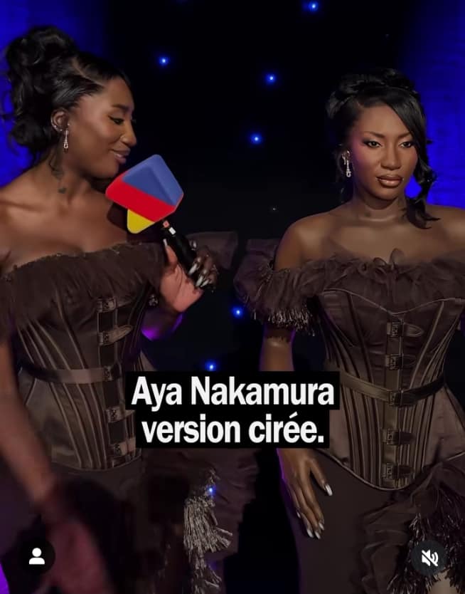 Aya Nakamura immortalisée au musée grévin