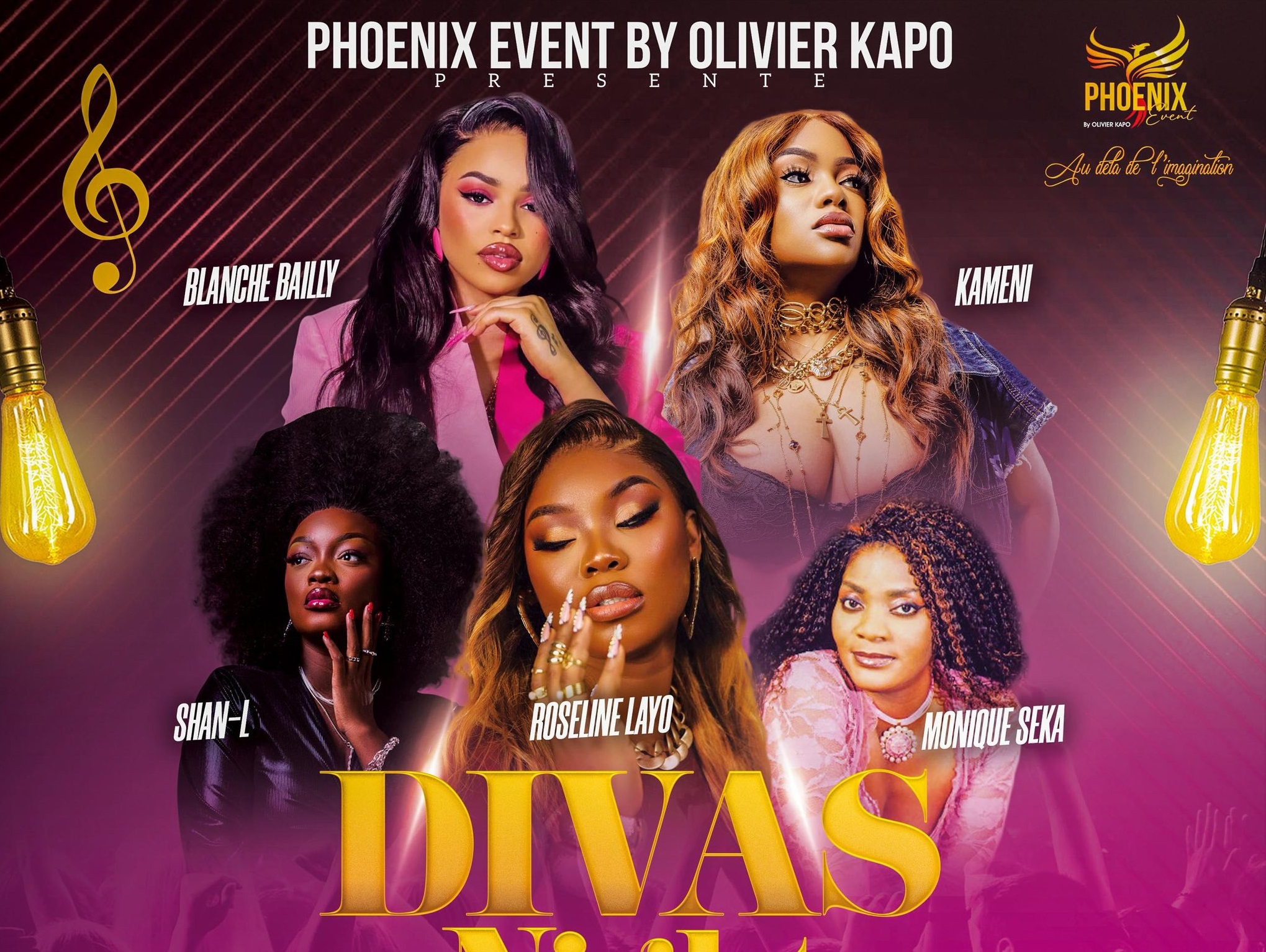 Divas night: Blanche Bailly et Kameni sur un podium d&rsquo;exception