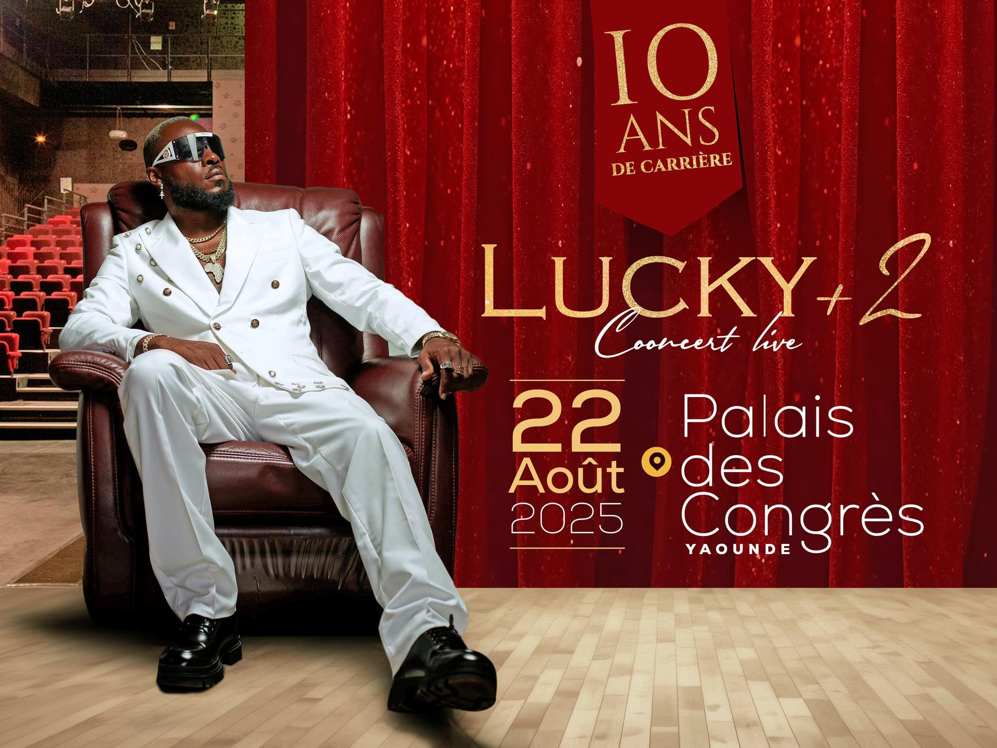 Concert : Lucky+2 au palais des congrès pour ses 10 ans de carrière