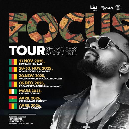 Musique: Aveiro Djess en tournée africaine pour la promotion de son E.P « Focus »