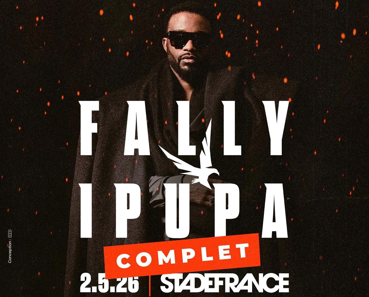 Fally Ipupa: son concert au stade de France est complet 06 mois avant