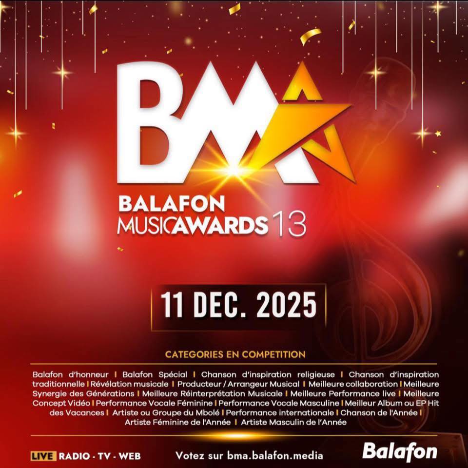 Awards: Balafon prime l&rsquo;excellence musicale ce 11 décembre à Douala