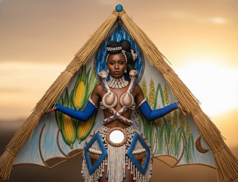 Miss Cosmo: Josiane Golonga dans le top 15 des costumes nationaux