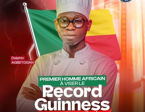 Chef Delphin Agbetogan: le premier homme africain a tenté le record Guinness en cuisine