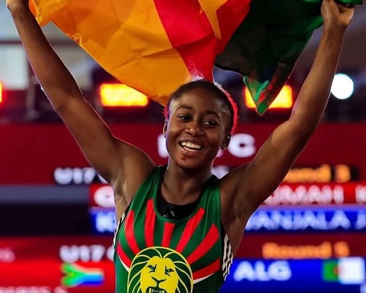 La lutteuse Betsengue est la nouvelle championne d&rsquo;Afrique