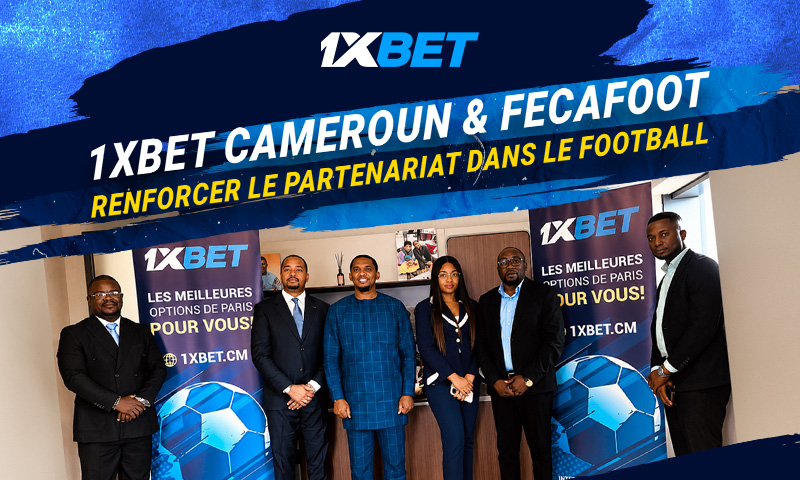 1xBet Cameroun et la FECAFOOT renforcent leur partenariat pour soutenir le football camerounais