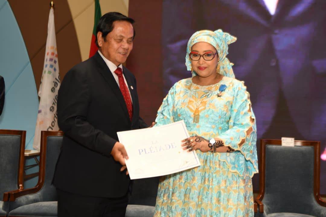 Francophonie: Djaili Amadou Amal exprime sa gratitude pour son élévation au rang de Chevalier