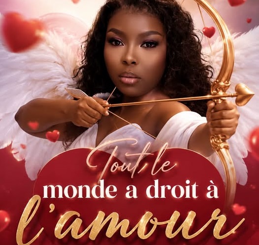 Doriane Menga en mode Cupidon