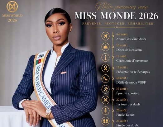 Miss Monde 2026: Noura Njikam bientôt au Vietnam pour la compétition