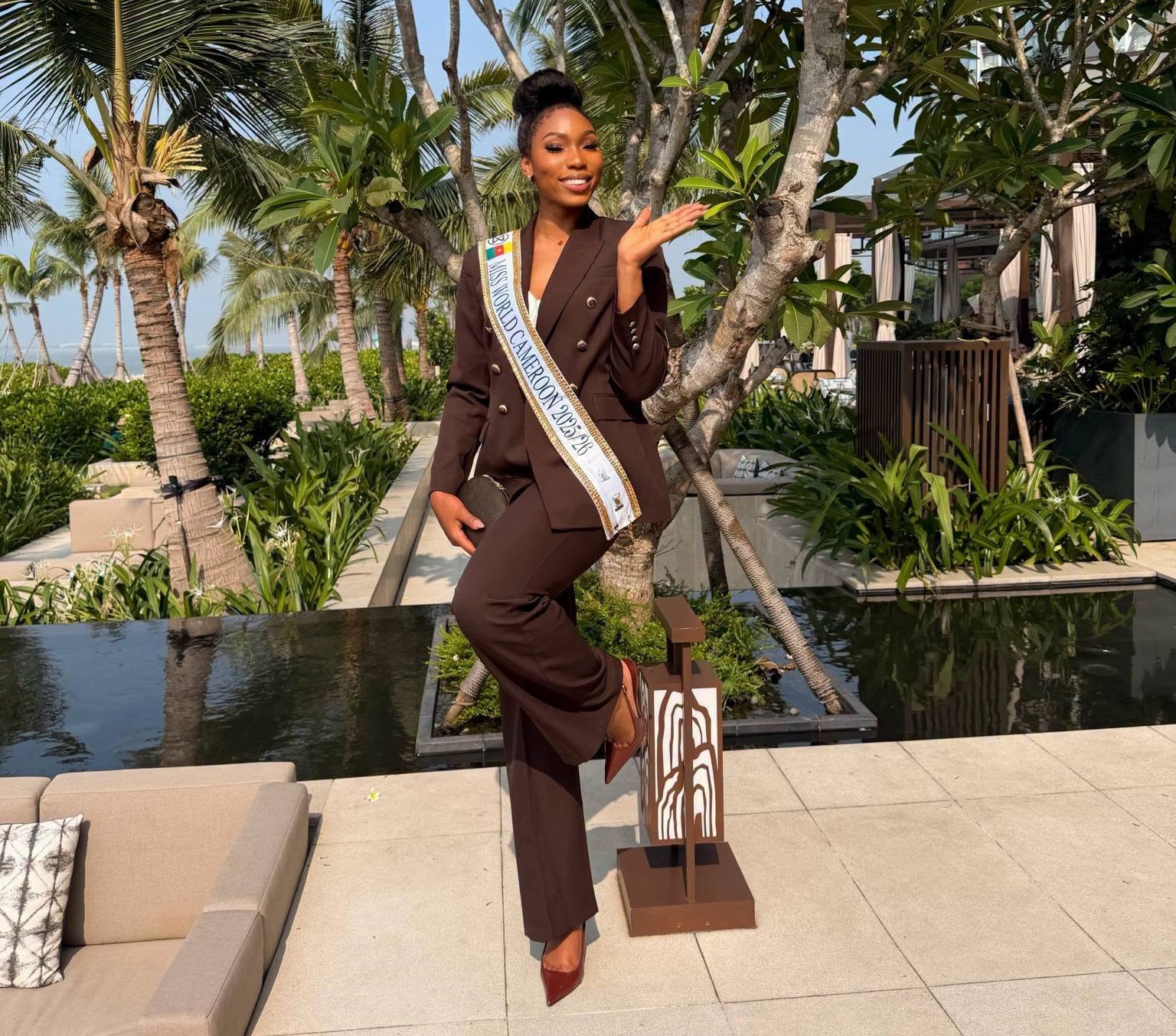 Miss World 2026 : Noura Njikam déjà au Vietnam