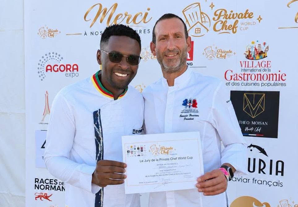 France: Frank Meupeou arrive en demi-finale de la compétition « Private Chef World Cup »