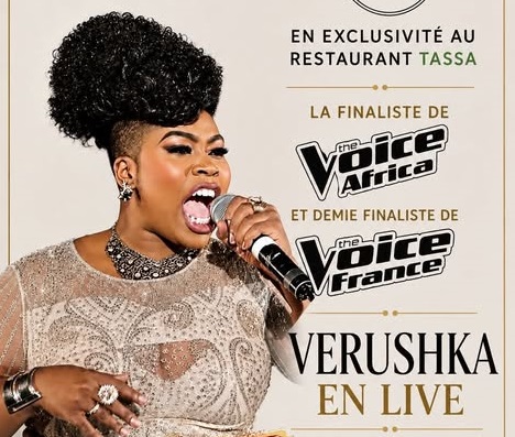 Musique : Vérushka en showcase à Yaoundé
